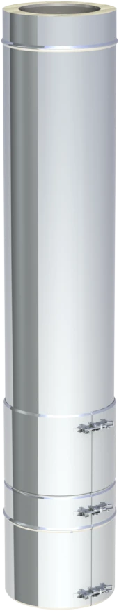 Längenelement 1 Mtr (für Bis 5 Mtr Freikragender Schornstein)