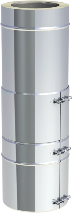 Längenelement 50 Cm (für Bis 5 Mtr Freikragender Schornstein)