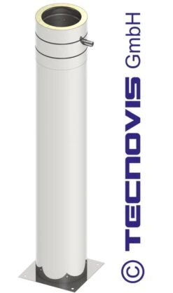 Standfuß - Bodenstütze Mit Verankerung+Ablauf H 1040 Kürzbar -MR Geschaft 5f7831e03b1ef94cae28e65951c8d80b