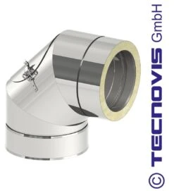 Bogen 90° Mit Reinigungstür