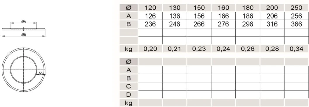 Wandrosette 55 Mm 4 Wandrosette 55 Mm – Bild 2