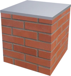 Kaminabdeckplatte Aus Edelstahl -MR Geschaft abe 2