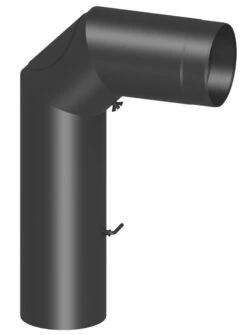 Winkelrohr Mit Tür Und Drosselklappe