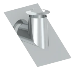 Flachdachdurchführung 26-35 ° Mit Wetterkragen