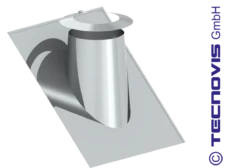 Dachdurchführung 36-45° Mit Wetterkragen