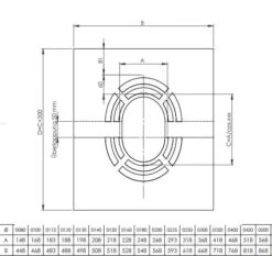 Blendbleche Zweiteilig 0-30°mit Hinterlüftung