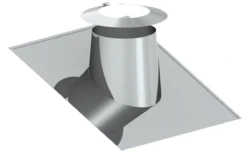 Flachdachdurchführung 16 - 25° Mit Wetterkragen