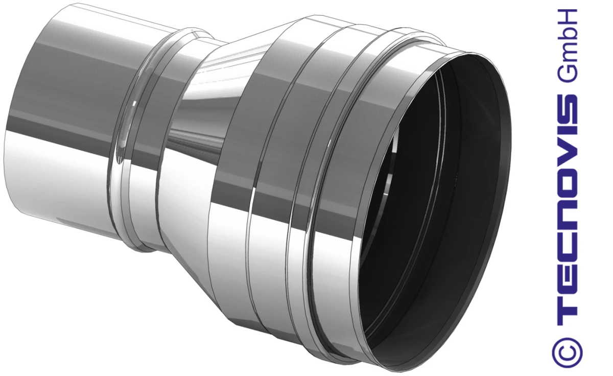 Erweiterung Edelstahl 120 Auf 130 Mm 3 Erweiterung Edelstahl 120 Auf 130 Mm