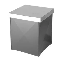 Schornsteinverkleidung 1000 Mm Höhe Sepiabraun -MR Geschaft kaminverkleidung 2 1600x1600