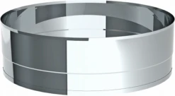 Auswurfrohr Mit Gebördeltem Abschluss, Länge 95 Mm